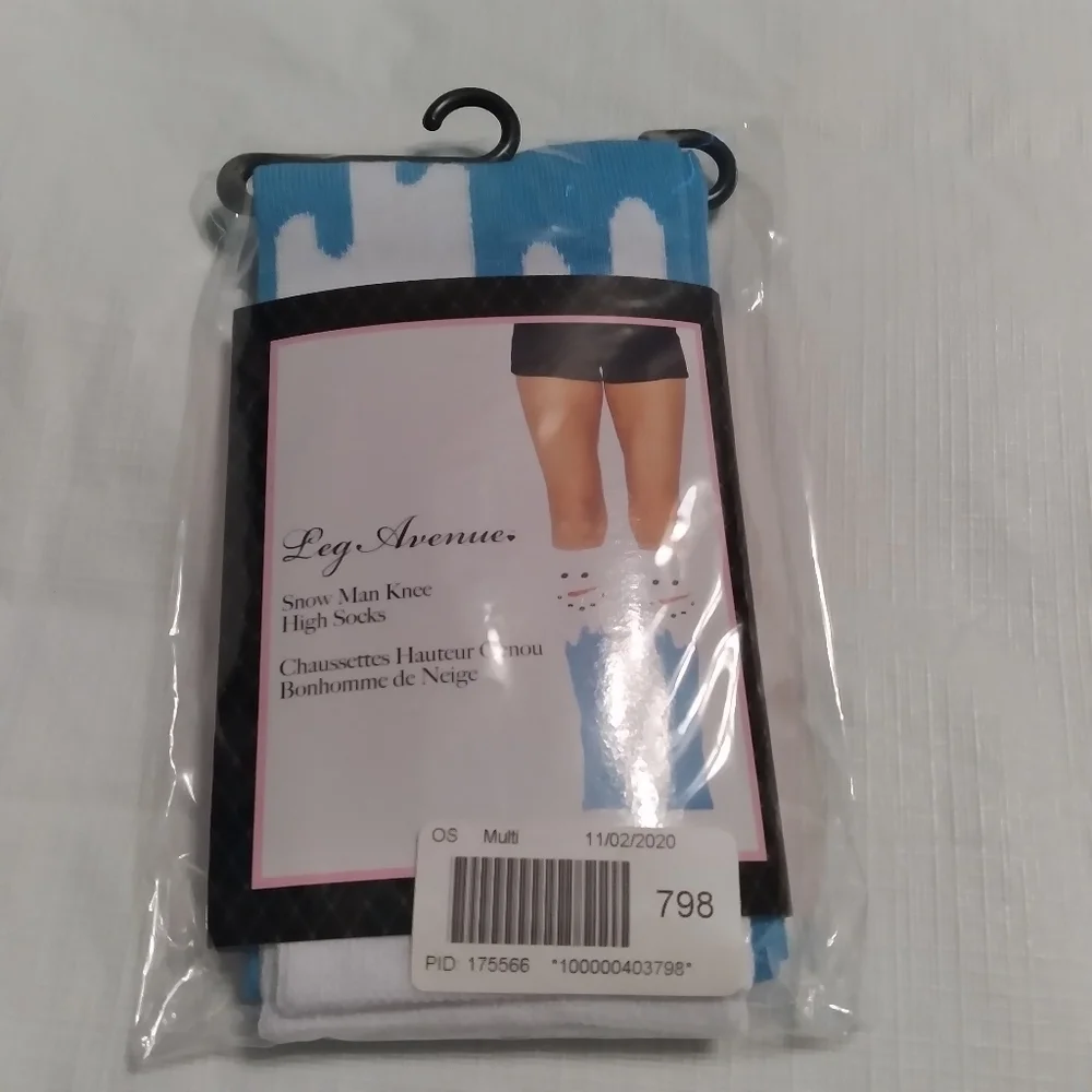 Leg Avenue Snowman Knee High Socks One Size